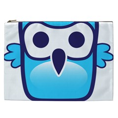 Owl Logo Clip Art Cosmetic Bag (xxl)  by BangZart