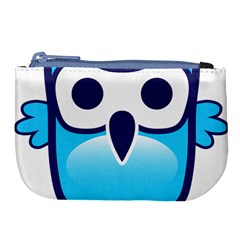 Owl Logo Clip Art Large Coin Purse by BangZart