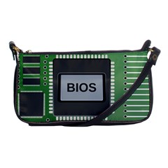 Computer Bios Board Shoulder Clutch Bags by BangZart