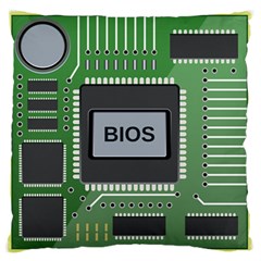 Computer Bios Board Standard Flano Cushion Case (one Side) by BangZart