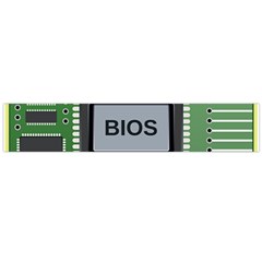 Computer Bios Board Flano Scarf (large) by BangZart