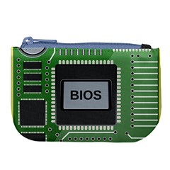 Computer Bios Board Large Coin Purse