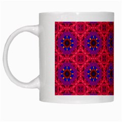 Retro Abstract Boho Unique White Mugs by BangZart