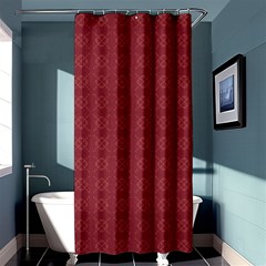 Purple Pattern Background Texture Shower Curtain 36  X 72  (stall)  by BangZart