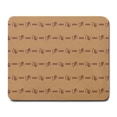 Brown Pattern Background Texture Large Mousepads by BangZart