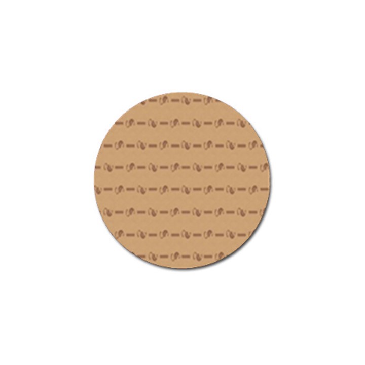 Brown Pattern Background Texture Golf Ball Marker (4 pack)