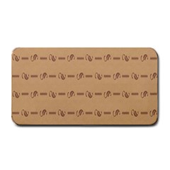 Brown Pattern Background Texture Medium Bar Mats by BangZart