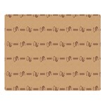 Brown Pattern Background Texture Double Sided Flano Blanket (Large)  80 x60  Blanket Front