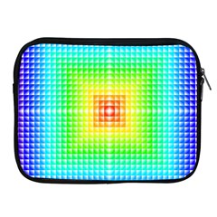 Square Rainbow Pattern Box Apple Ipad 2/3/4 Zipper Cases by BangZart