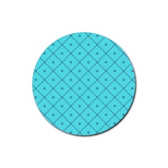 Pattern Background Texture Rubber Coaster (round)  by BangZart