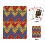 Aztec South American Pattern Zig Playing Card Back