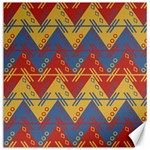 Aztec South American Pattern Zig Canvas 12  x 12   11.4 x11.56  Canvas - 1