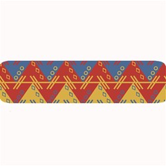 Aztec South American Pattern Zig Large Bar Mats by BangZart