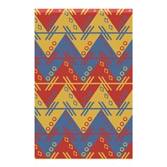 Aztec South American Pattern Zig Shower Curtain 48  X 72  (small)  by BangZart