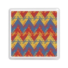 Aztec South American Pattern Zig Memory Card Reader (square)  by BangZart