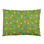 Balloon Grass Party Green Purple Pillow Case (Two Sides) Front