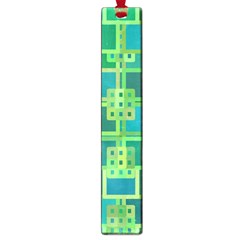 Green Abstract Geometric Large Book Marks by BangZart