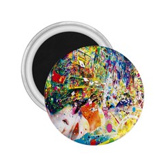 Multicolor Anime Colors Colorful 2 25  Magnets by BangZart