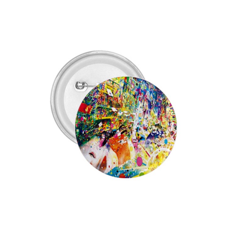 Multicolor Anime Colors Colorful 1.75  Buttons