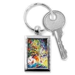 Multicolor Anime Colors Colorful Key Chains (rectangle)  by BangZart