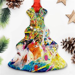 Multicolor Anime Colors Colorful Christmas Tree Ornament (two Sides) by BangZart