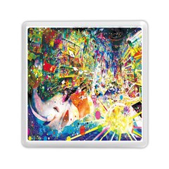 Multicolor Anime Colors Colorful Memory Card Reader (square)  by BangZart