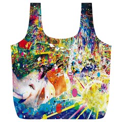 Multicolor Anime Colors Colorful Full Print Recycle Bags (l)  by BangZart