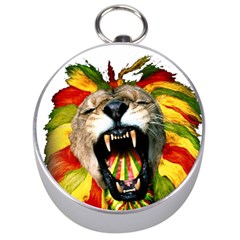 Reggae Lion Silver Compasses by BangZart