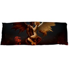 Angels Wings Curious Hell Heaven Body Pillow Case (dakimakura) by BangZart