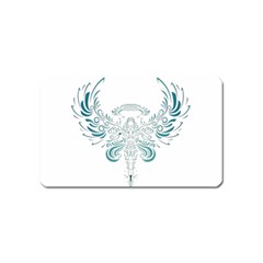 Angel Tribal Art Magnet (name Card) by BangZart