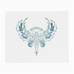 Angel Tribal Art Small Glasses Cloth (2-side) by BangZart