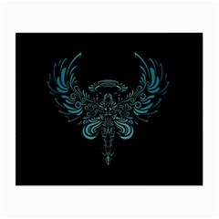 Angel Tribal Art Small Glasses Cloth (2-side) by BangZart