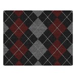 Wool Texture With Great Pattern Double Sided Flano Blanket (Large)  80 x60  Blanket Front