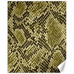 Yellow Snake Skin Pattern Canvas 16  x 20   15.75 x19.29  Canvas - 1