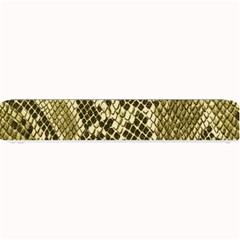 Yellow Snake Skin Pattern Small Bar Mats by BangZart