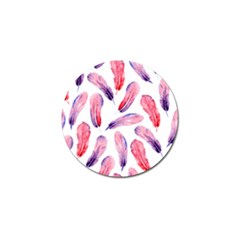 Watercolor Pattern With Feathers Golf Ball Marker (10 Pack) by BangZart