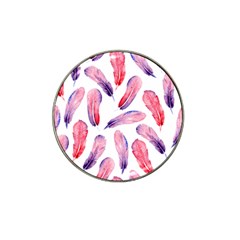 Watercolor Pattern With Feathers Hat Clip Ball Marker by BangZart