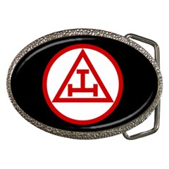 Rac On Black Belt Buckle (oval) by mdnp