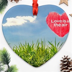 Love Concept Poster Ornament (heart) by dflcprints