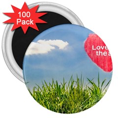 Love Concept Poster 3  Magnets (100 Pack) by dflcprints