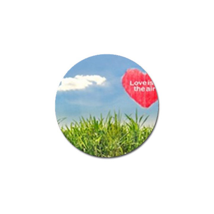 Love Concept Poster Golf Ball Marker