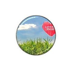 Love Concept Poster Hat Clip Ball Marker (4 Pack) by dflcprints