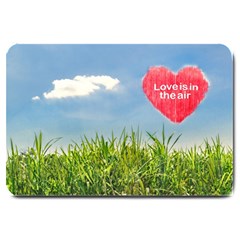 Love Concept Poster Large Doormat  by dflcprints