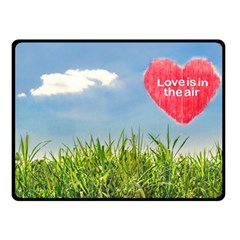 Love Concept Poster Double Sided Fleece Blanket (small)  by dflcprints