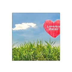 Love Concept Poster Satin Bandana Scarf by dflcprints