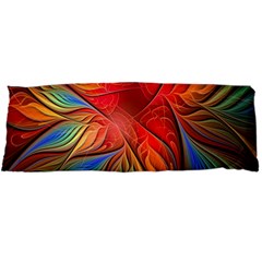 Vintage Colors Flower Petals Spiral Abstract Body Pillow Case Dakimakura (two Sides) by BangZart