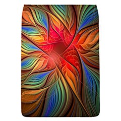 Vintage Colors Flower Petals Spiral Abstract Flap Covers (s)  by BangZart