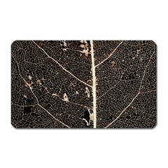 Vein Skeleton Of Leaf Magnet (rectangular) by BangZart