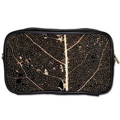 Vein Skeleton Of Leaf Toiletries Bags by BangZart