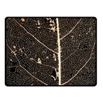 Vein Skeleton Of Leaf Fleece Blanket (Small) 50 x40  Blanket Front